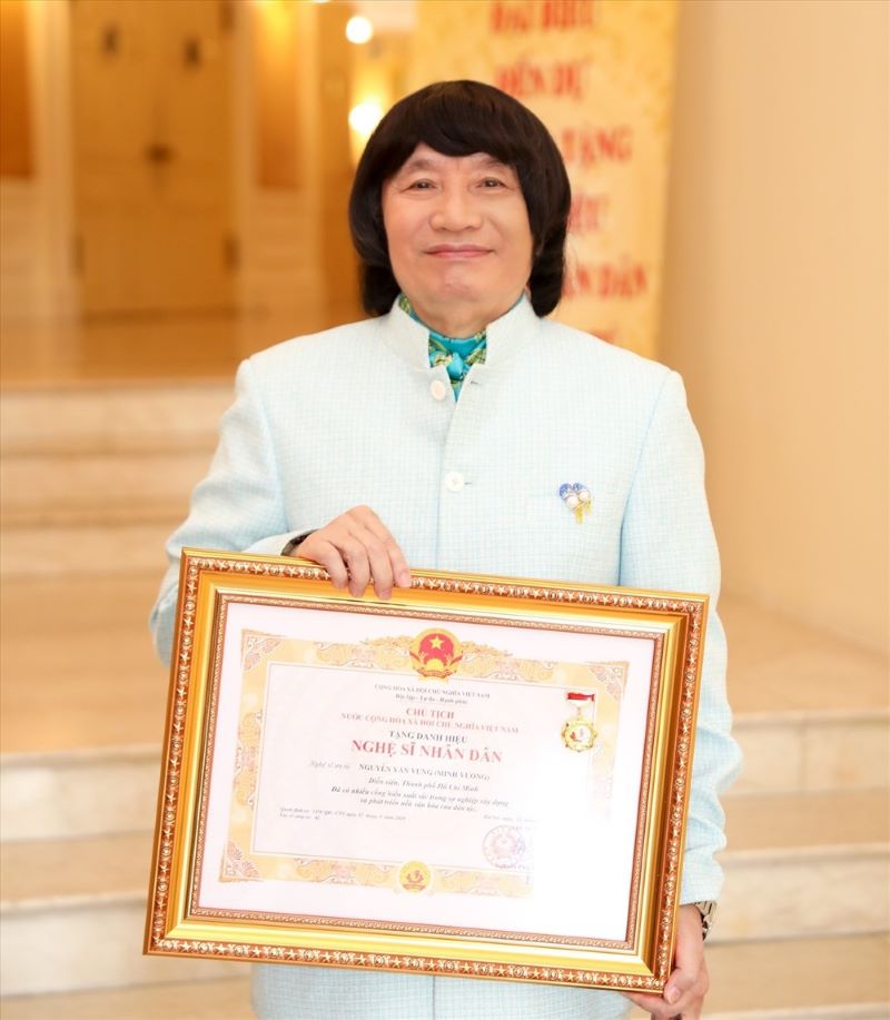 NSƯT Minh Vương - Xứng danh ông hoàng cải lương